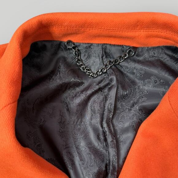 Cigar Couture Wool Long Coat sz L - Picture 4 of 12